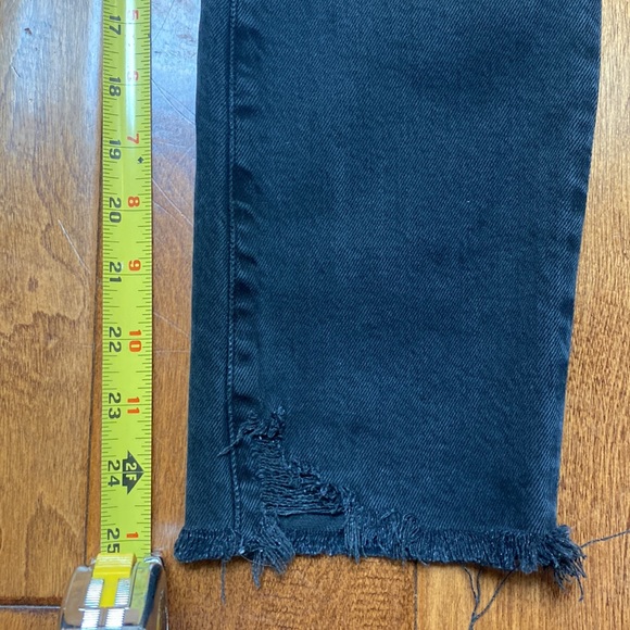 Agolde Ankle High Rise Raw Hem Jeans 27 - Picture 5 of 6